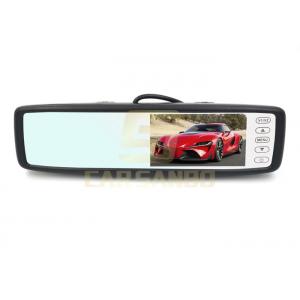 China 4.3 Car Rearview Mirror Monitors , Gps Rear View Mirror With Backup Camera And Bluetooth supplier