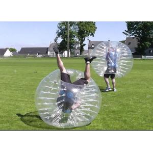 Outdoor Inflatable Toys Big Size Half Color Adult Bumper Ball Inflatable Soccer Bubble Ball