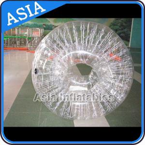 China 1.0mm  Transparent PVC Inflatable Zorb Ball Human Hamster Ball supplier