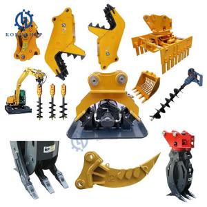 2 Ton 3t 4t 5 Tons Excavator Attachments Compactor Machine Excavator Earth Moving Hydraulic Vibrating Plate Compactor