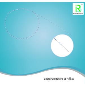 China Medical Device Zebra Guidewire Clear Movement X Ray Detected Guide Wire supplier