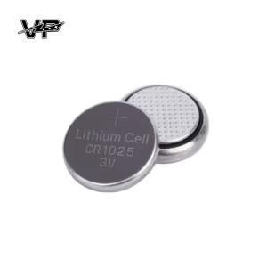China VP CR1025 3V lithium button cell Car Remote Control Coin Cell Long Storage wholesale