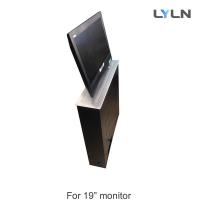 China 19 Inch Motorized Monitor Lift , Pop Up Monitor Lift For Incorporting on sale