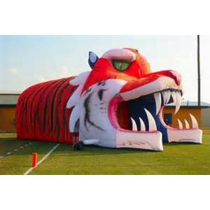 China Giant Inflatable Tiger Tunnel, Infaltable Tunnel For Outdoor Advertising supplier