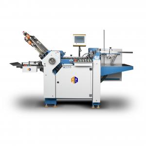 China 4 Buckle Plate A4 Paper Folding Machine Automatic For Printing Industry supplier