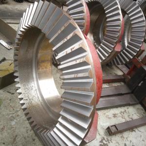 Customized Straight Bevel Gears 90 Degree Conical Gear For Mining Equipment