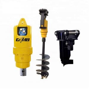 Earth Drilling Tool Auger Yakai CTHB Hydraulic Earth Auger For Excavator Earth Drill