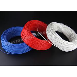 Electric Heater High Temperature Cable , Silicon Rubber Insulated Heating Wire
