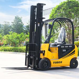 China Full Stacker Mini 2 Tonne  Electric Forklift Truck Mobile For Industrial supplier