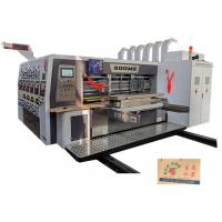 China Flexo Printer Slotter Die Cutter with High Speed and Precision With Free Plate Die-cutting on sale