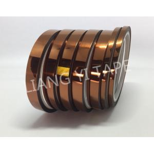 Golden Finger Heat Resistant Electrical Tape For Die Cut Masking 0.035-0.12 mm Thickness