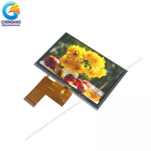 China 40 Pin Lcd Screen 5 Inch 800*480 Resolution Small LCD Touch Screen supplier