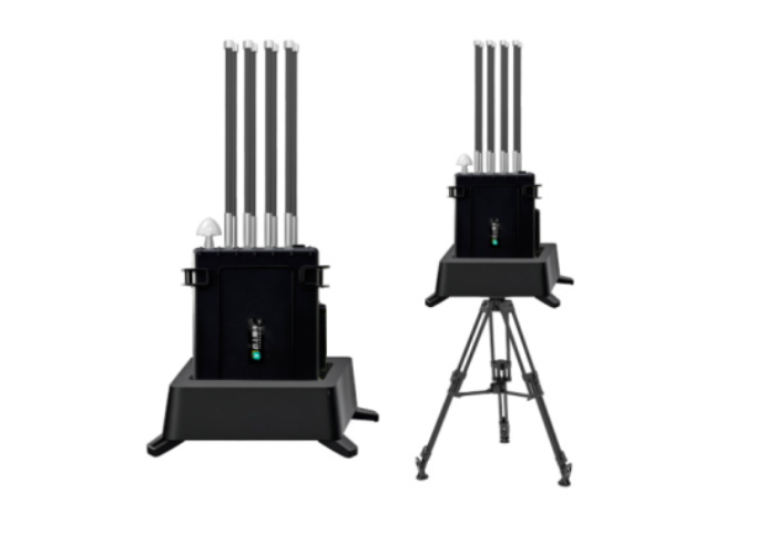 Intelligent Backpack Drone Jammer Integrated With 29.4V Lithium Battery