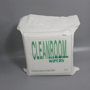 LCD PCB Cleanroom Polyester Wipes Industrial Use Lint Free Cloth High Absorbance