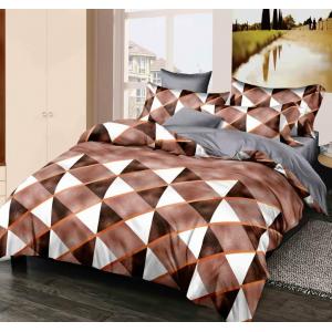 Home Textile Microfiber Bedding Sets Multi Color Printing 100% Polyester 4 Pcs Pillowcase And Duvet Cover