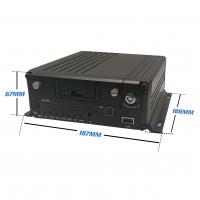 China 1080P 4ch 8ch Mobile Car Black Box Video Recorder For Truck Bus 4G WIFI GPS Supported on sale