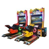 China Simulator Car Racing Game Machine / Bike Arcade Machine 220V 520W CE Approved on sale