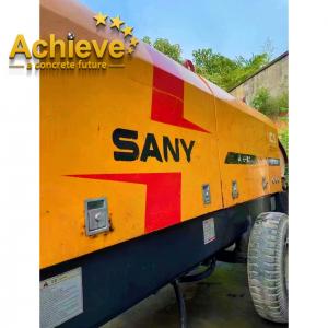 China Sany Renew Used Beton Concrete Machine Diesel Concrete Pump Trailer supplier