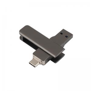 China Metal Shapes Gun Black Type C USB 3.0 Drive Accord With EU And US Standrad supplier