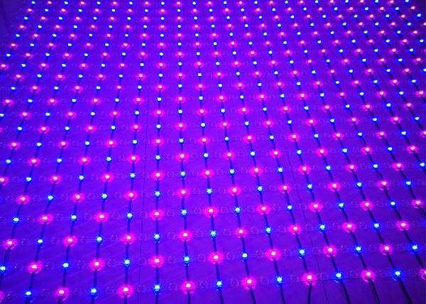 Full Color LED Net Mesh Fairy Lights Indoor High Brightness PVC LED Mesh Screen