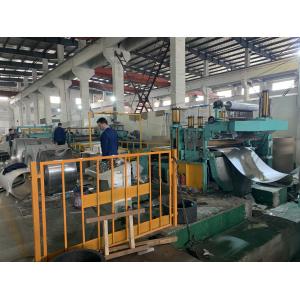 Thickness 4mm Galvanized Steel Coil Slitting Equipment Of Carbon Steel