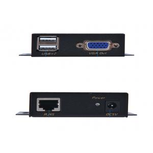 Over Cat5 / 6 Network Cable KVM VGA Extender 60M 1080P To RJ45 Network