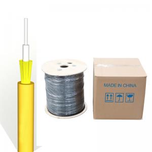 China GJFJV Simplex Cable Tight Buffer PVC/LSZH Sheath Fiber Optic Cable Singlemode Multimode supplier