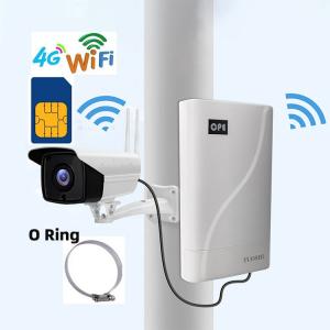 China 300mbps CAT4 POE Power Wifi Wireless Outdoor CPE SimCard 4G LTE Router For Camera Monitoring supplier