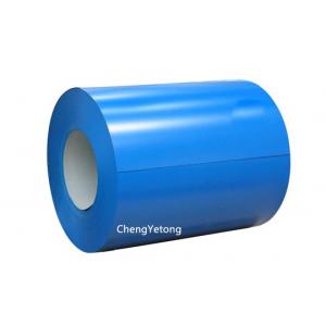China Corrosion Resistant Blue Pre Painted Galvalume Sheet / Coil Width 700-1600MM supplier