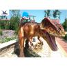 China Moving Large Ride On Dinosaur 4 Meters Long For Outdoor / Indoor Amusement Facility wholesale