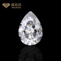 China 1ct 1.5ct 2ct 2.5ct Pear Lab Diamond IGI Certified HPHT CVD Pear Shape on sale