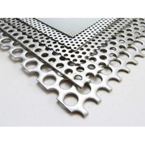 China Decorative Hexagonal Hole Perforated Metal Mesh Rolled Edge supplier