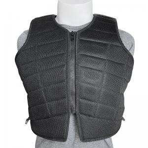 Comfortable EVA Foam Padded Horse Riding Safety Vest with Cotton and Mesh Fabric