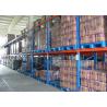 China Adjustable Cold Rolled Heavy Duty Steel Storage Racks , Warehouse Storage Racking Systems wholesale