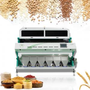 6 Chutes 384 Channels Millet Grain Bean Dried Nuts Color Sorter 2 Years Warranty