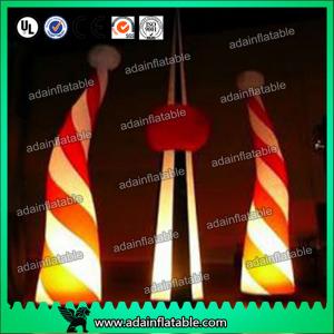 Inflatable Candy，Custom Durable Advertising Inflatable Candy Cane For Christmas Holiday