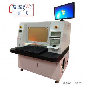 China PCB Laser Depaneling Machine FPC laser Cutting Depaneling With ±20 μM Precision For FR4 PCB Or FPC Boards wholesale