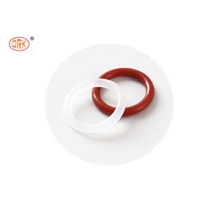 China Ruban médical durable rouge transparent silicone une taille d'anneau O pour les applications sans poussière et absorbant les chocs supplier