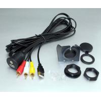 China Car Dash Mount Installation USB AUX 1/8 3 RCA Extension Data AV Cable Waterproof on sale