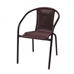 Soft Cushion Outdoor Rattan Wicker Garden Chair For Leisure