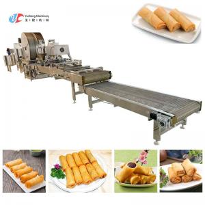 10 - 40pcs/min Automatic Spring Roll Making Machine For Industry Use