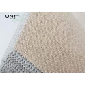 Woven Shrink Resistant Necktie Interlining Fusible Adhesive Wool Interlining