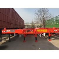 China 40 Feet Container Carrying Semi Trailer With JOST Landing Leg on sale