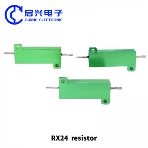 RX24 Aluminum Case Resistor 50w Green Current Limiting Aging Load Resistor