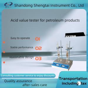 Transformer Oil Turbine Oil Petroleum Products Oil Acid Number Tester SY264