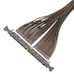 China Cable Lvds para drones 32P Conector 32 pin Micro Cable Coaxial I PEX 0,3 mm Pitch 20496-032T-40 supplier