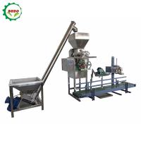 China Efficient Wood Pellet Packing Machine High Power PLC Control System on sale