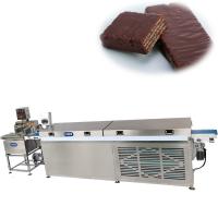China Papa Small Chocolate Enrobing Machine Line For Donuts Toast Bread Cake And Biscuit on sale