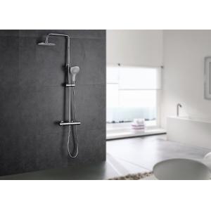 China Dual Handle Wall Mounted Thermostatic Shower Set ROVATE 5 Mode Handle Shower supplier