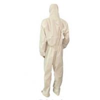 China Waterproof Disposable Isolation Gowns / White Disposable Chemical Suit for sale